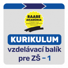 KURIKULUM – vzdelávací balík RAABE AKADÉMIE pre ZŠ 1