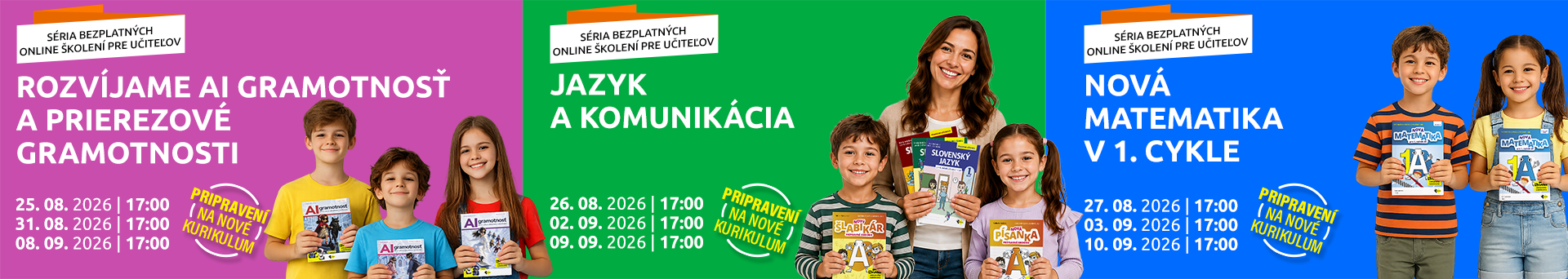 Séria online školení august 2026