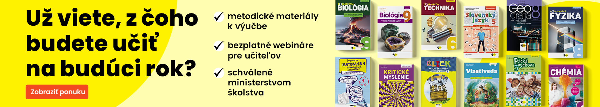 Nové edukačné publikácie