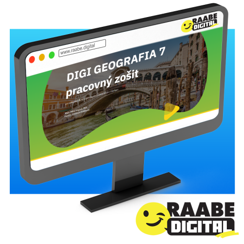 Sdz Geo7 DIGI GEOGRAFIA 7 PRACOVNÝ ZOŠIT | Raabe.sk