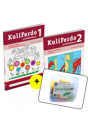 KULIFERDO PREDŠKOLÁKOM KOMPLET + PLASTELÍNA JUNIOR