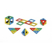 POLYDRON MAGNETIC – ZÁKLADNÉ TVARY – VEĽKÁ SADA