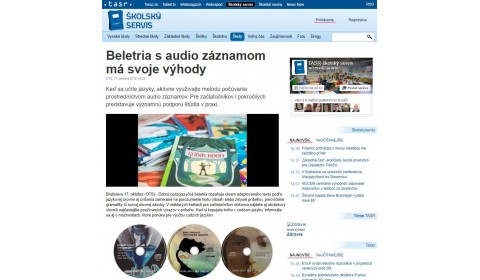 Beletria s audio záznamom má svoje výhody