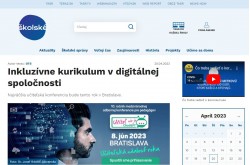 www.skolske.sk – 20.4.2023: Inkluzívne kurikulum v digitálnej spoločnosti