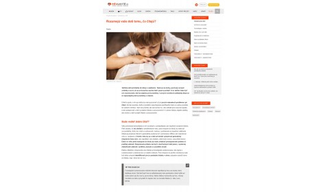 www.eduworld.sk – 30.3.2023: Rozumejú vaše deti tomu, čo čítajú?