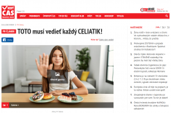 cas.sk – 18.12.2023: PR článok TOTO musí vedieť každý CELIATIK!