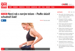 cas.sk – 08.01.2024: Nový rok s novým telom. Poďte skúsiť schudnúť inak