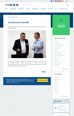 iness.sk – 20.10.2023: Konferencia RAABE