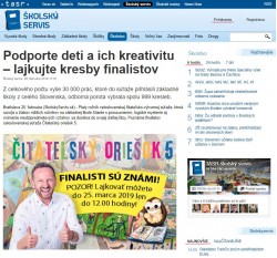 Podporte deti a ich kreativitu – lajkujte kresby finalistov