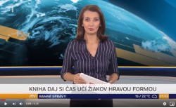 Ranné správy RTVS – 27.09.2019: Kniha Daj si čas učí žiakov hravou formou