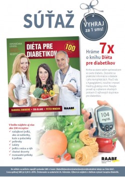 Časopis Diabetik – január 2018: Súťaž / Hráme 7x o knihu Diéta pre diabetikov