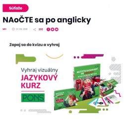 FUN Rádio – 27.5.2019: Naočte sa po anglicky