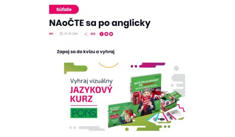 FUN Rádio – 27.5.2019: Naočte sa po anglicky