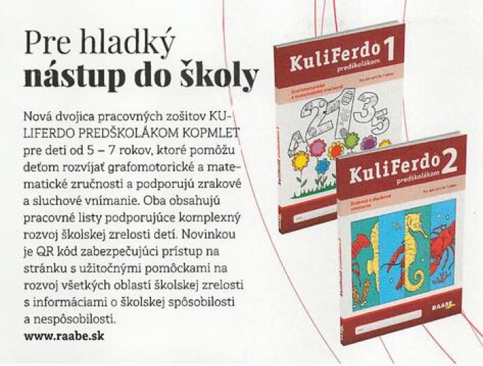 Mama a ja – 30.4.2022: Pre hladký nástup do školy