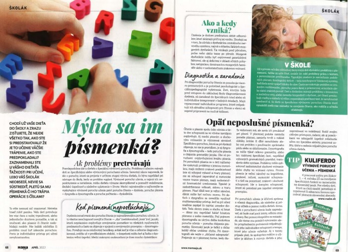 MAMA a JA – 31.3.2022: Mýlia sa im písmenká?