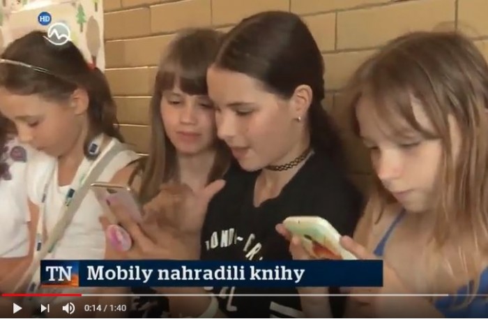 TV Markíza – 11. 6. 2018: Mobily nahradili knihy