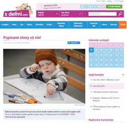 SDETMI.COM – 1.11.2021: Popísané steny už nie!