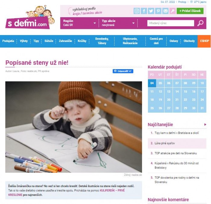 SDETMI.COM – 1.11.2021: Popísané steny už nie!
