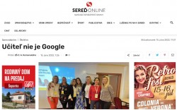 Seredonline.sk – 15.6.2022: Učiteľ nie je Google