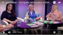TV Bratislava – 25. 9. 2017: Európsky deň jazykov s RAABE a PONS