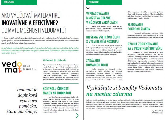 Učiteľské noviny – december 2017, strana 13: AKO VYUČOVAŤ MATEMATIKU INOVATÍVNE A EFEKTÍVNE?