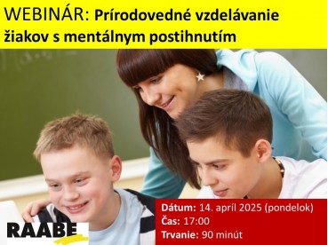 Prírodovedné vzdelávanie žiakov s mentálnym postihnutím | 14.04.2025