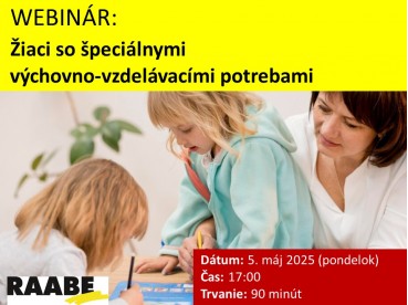 Žiaci so špeciálnymi výchovno-vzdelávacími potrebami  | 05. 05.2025