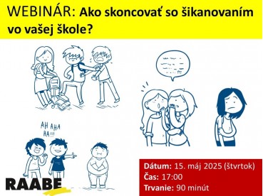 Ako skoncovať so šikanovaním na vašej škole  | 15. 05.2025
