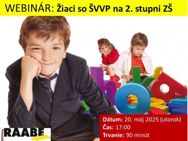 Žiaci so ŠVVP na 2. stupni ZŠ  | 20. 05. 2025