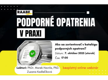 Podporné opatrenia v praxi  | 07.10.2025