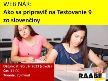 Ako sa pripraviť na Testovanie 9 zo slovenčiny | 08.02.2023