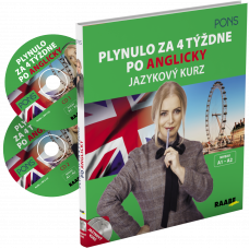 PLYNULO ZA 4 TÝŽDNE PO ANGLICKY / JAZYKOVÝ KURZ + 2 CD