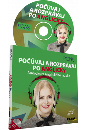 POČÚVAJ A ROZPRÁVAJ PO ANGLICKY – AUDIOKURZ ANGLICKÉHO JAZYKA – CD