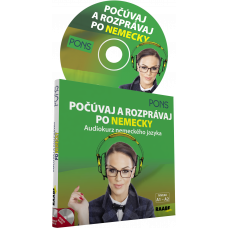 POČÚVAJ A ROZPRÁVAJ PO NEMECKY – AUDIOKURZ NEMECKÉHO JAZYKA – CD