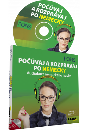 POČÚVAJ A ROZPRÁVAJ PO NEMECKY – AUDIOKURZ NEMECKÉHO JAZYKA – CD