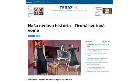 teraz.sk – 11.11.2020: Naša nedáva história – Druhá svetová vojna