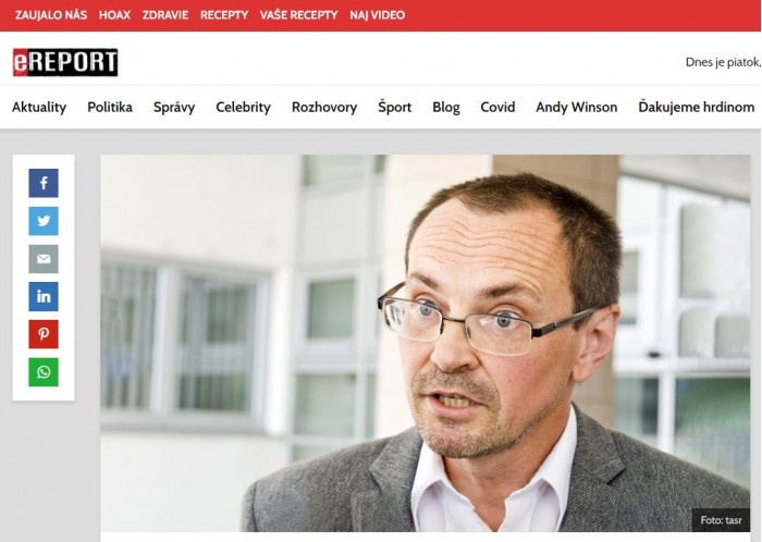 ereport.sk – 26.11.2020: Neslýchaný názor analytika: „Deti nemusia chodiť päť dní do školy.“