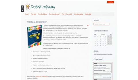 dobre-napady.sk – 3.7.2020: Otestuj sa z matematiky