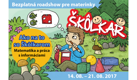 Viete, ako rozvíjať matematické zručnosti škôlkarov? Poďte na bezplatnú roadshow a poradíme vám!