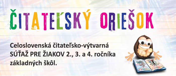 Nové súťaže na rozvoj čitateľskej gramotnosti žiakov a tvorivosti detí