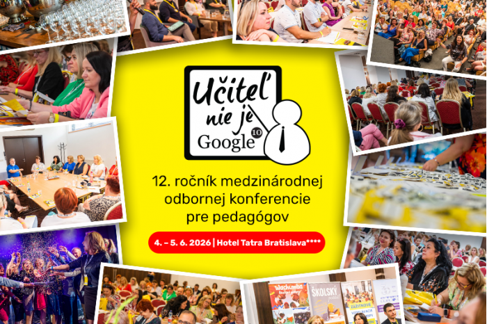 Učiteľ nie je Google: Obľúbená konferencia pedagógov tento rok v Bratislave