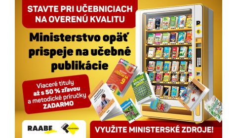 Ministerstvo zverejnilo výšku príspevkov na edukačné publikácie 