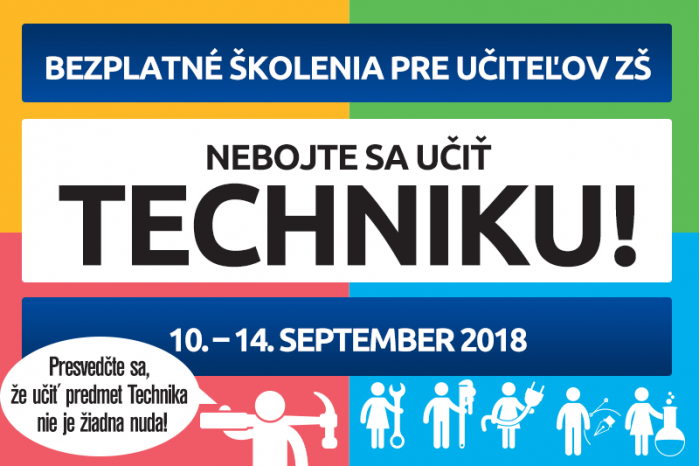 Nebojte sa učiť TECHNIKU!
