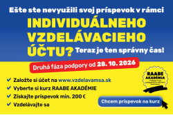 Získajte príspevok na vzdelávanie