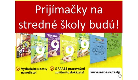 Prijímacie skúšky na stredné školy a maturity budú! 