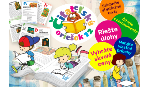 Zapojili ste sa do súťaže ČITATEĽSKÝ ORIEŠOK 12? Stiahnite si texty!