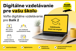 RAABE AKADÉMIA otvára školám dvere k neobmedzenému digitálnemu vzdelávaniu