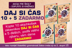 Akcia (nielen) pre školské knižnice: 10 + 5 ZADARMO