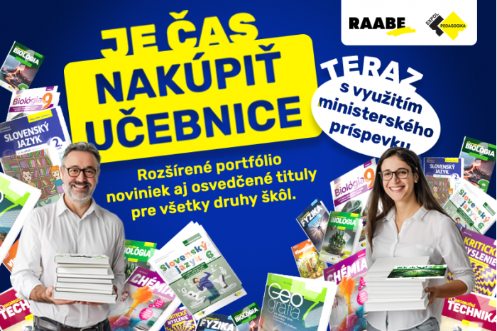 Ministerstvo školstva aj tento rok prispeje školám na učebnice