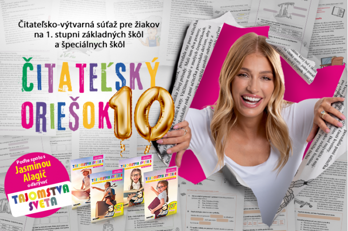 Najväčšia čitateľská súťaž pre školy oslavuje desať rokov! Zapojte svojich žiakov